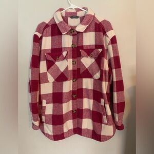 Member’s Mark Plaid Shacket , Size XL - Preloved Condition